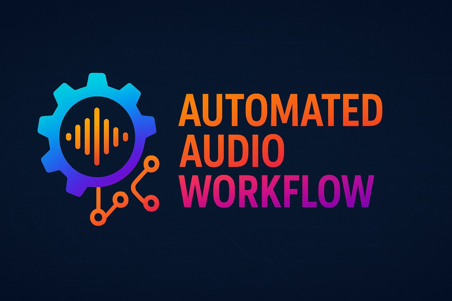 Logo-Auto Audio Workflow